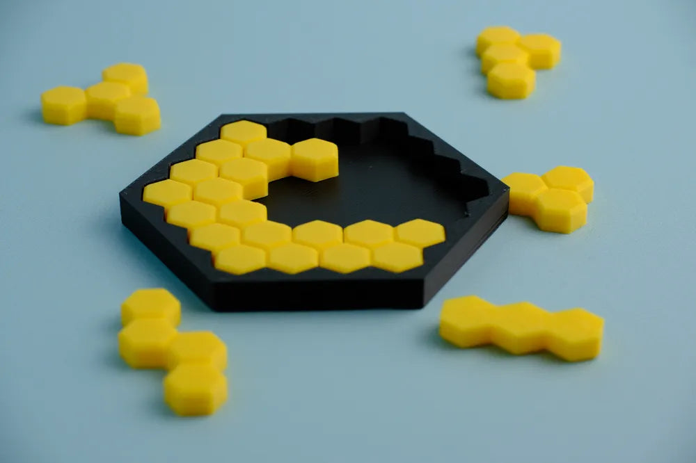 Bee Honeycomb Puzzle
