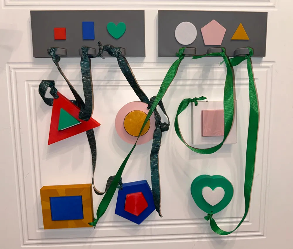 Montessori Manipulation Board – 3D Printed Busy Board for Toddlers