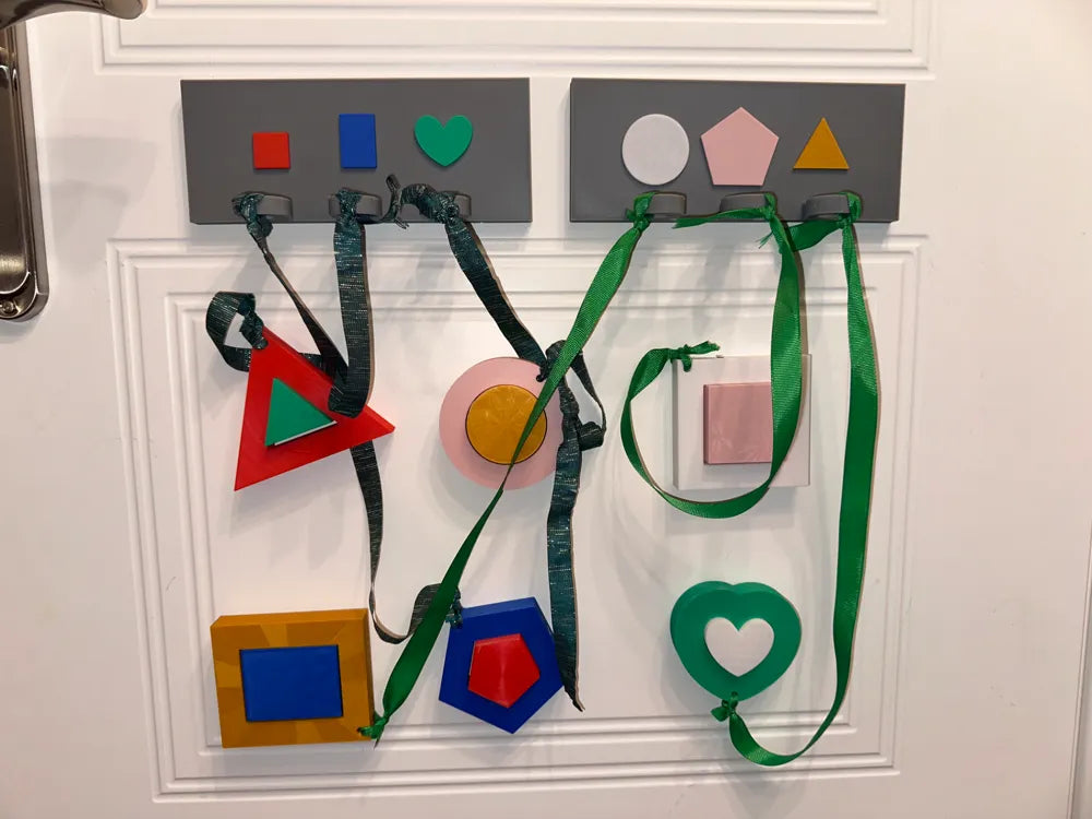 Montessori Manipulation Board – 3D Printed Busy Board for Toddlers