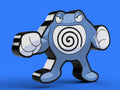 Poliwrath Pokémon Lightbox Lamp – Gen 1 Water Fighter LED Decor