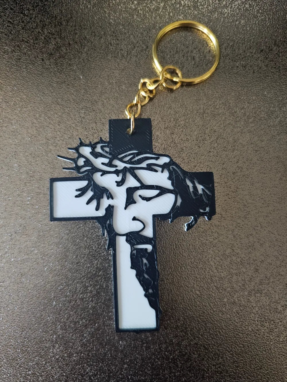 Jesus Keychain – 3D Printed Christian Keychain