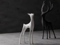 Deer Figurine – 3D Printed Graceful Woodland Wildlife Sculpture