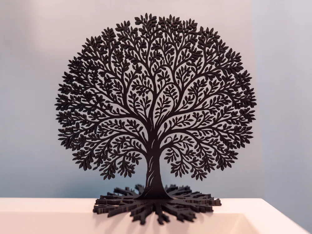 Money Tree House Decor Art Piece - Summer