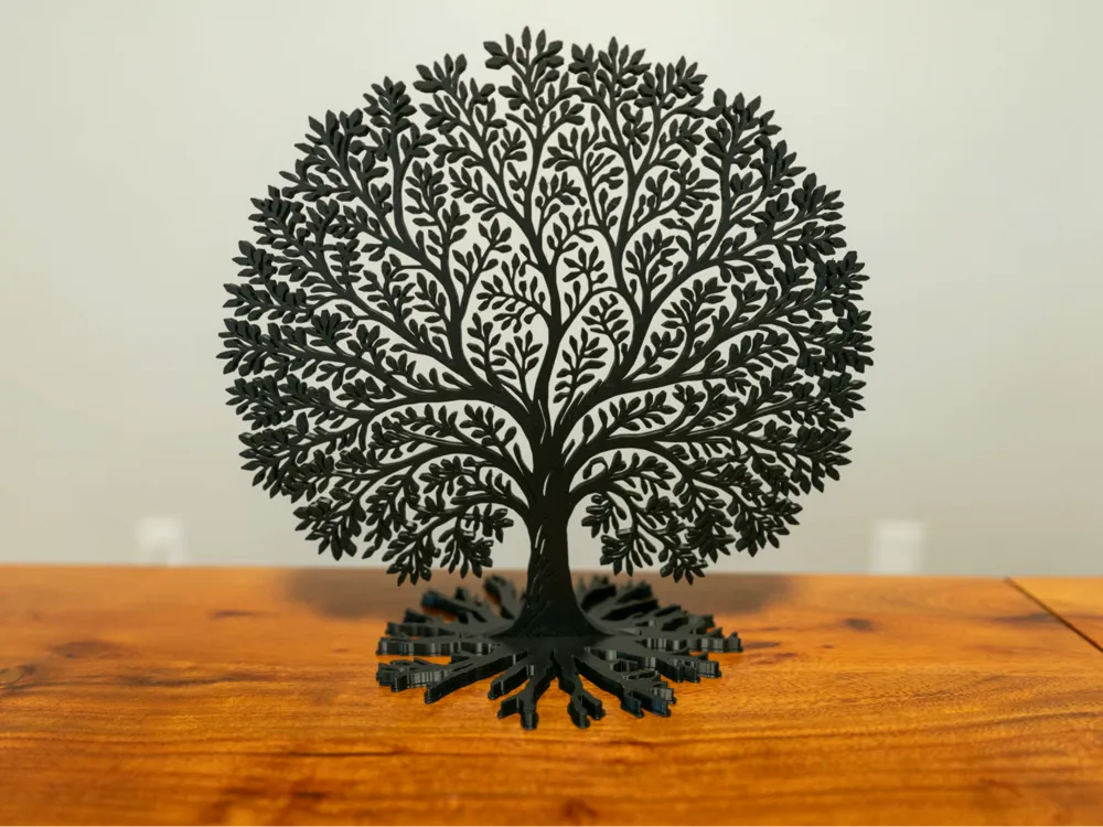 Money Tree House Decor Art Piece - Summer