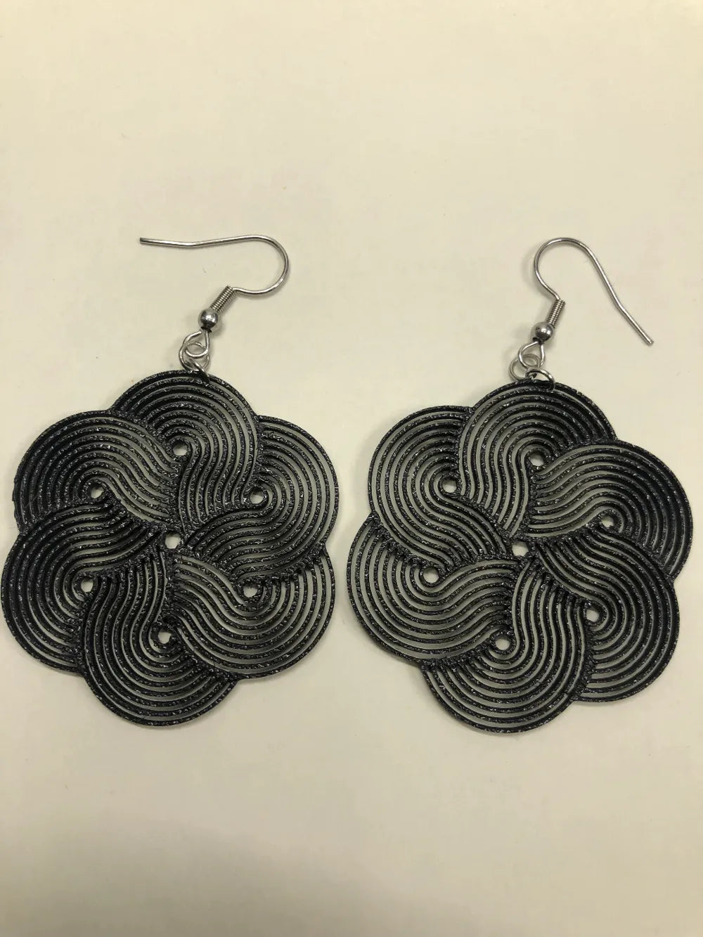 Mandala Maze Earrings Vol 2 – 3D Printed Sacred Geometry Jewellery