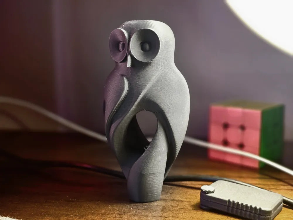 OWL Home Decor – 3D Printed Wise Owl Decorative Figurine