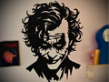 The Joker Wall Art – 3D Printed DC Comics Villain Layered Wall Sculpture