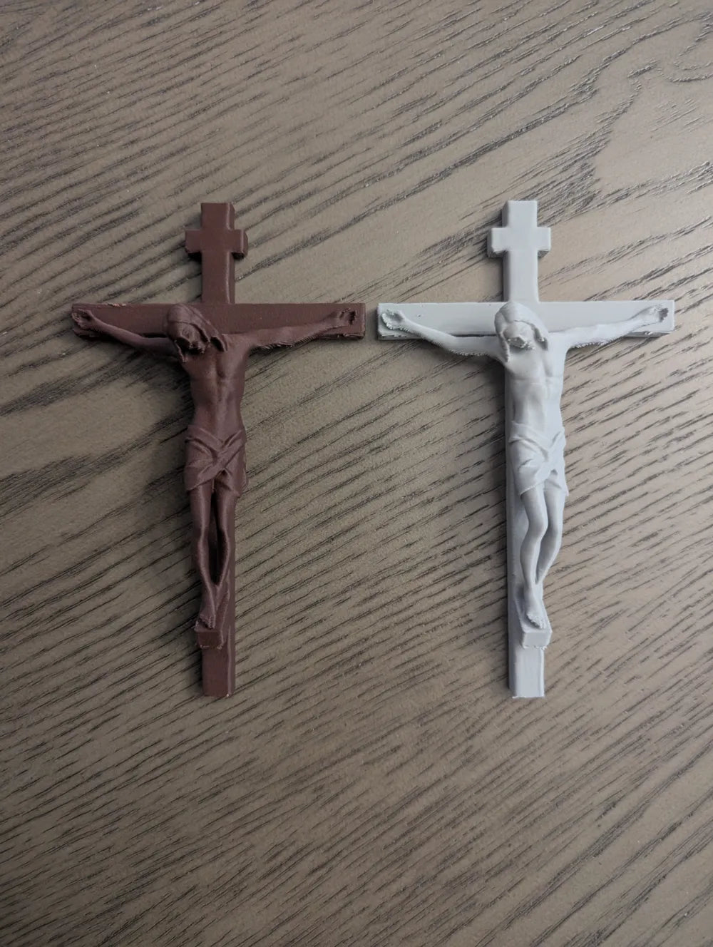 Jesus on the Cross – 3D Printed Christian Wall Sculpture