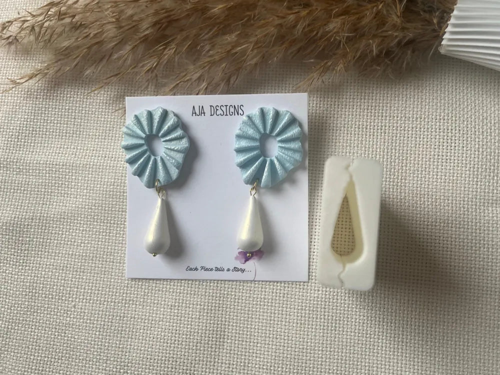 Polymer Clay Teardrop Bead Roller – 3D Printed Jewellery Making Tool