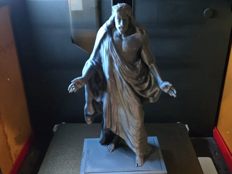 Jesus Statue Devotional Figure – 3D Printed Sacred Presence