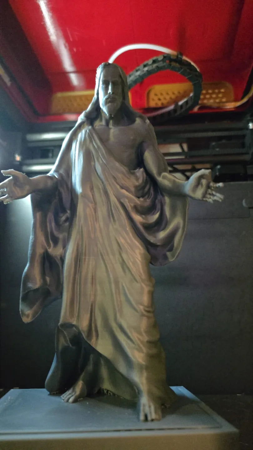 Jesus Statue Devotional Figure – 3D Printed Sacred Presence