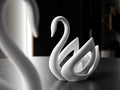 Swan Sculpture – 3D Printed Graceful Elegant Bird Home Decor