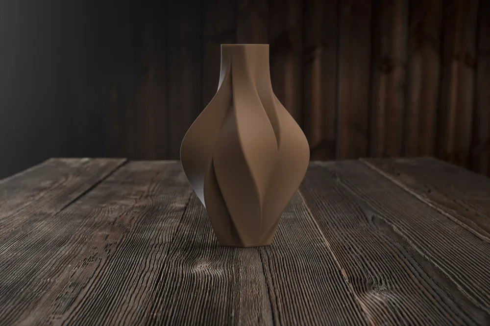 Modern Vase – 3D Printed Clean Line Timeless Flower Vase