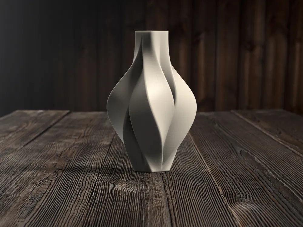Modern Vase – 3D Printed Clean Line Timeless Flower Vase