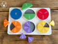Fraction Learning Puzzle – 3D Printed Hands-On Math Puzzle for Kids