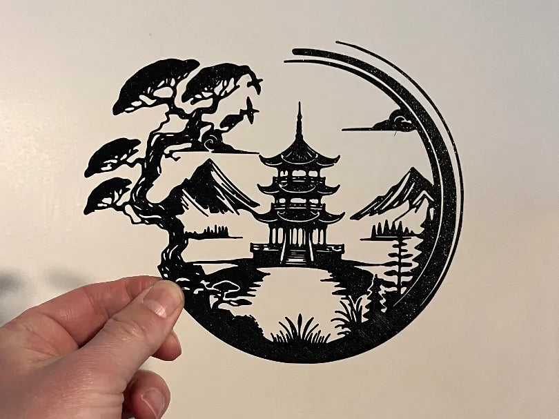 Japanese Temple – Wall Art