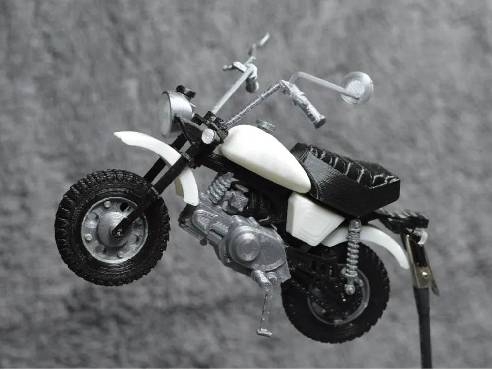 Honda Z50J Monkey Bike Scale Model – 3D Printed Motorcycle Collectible