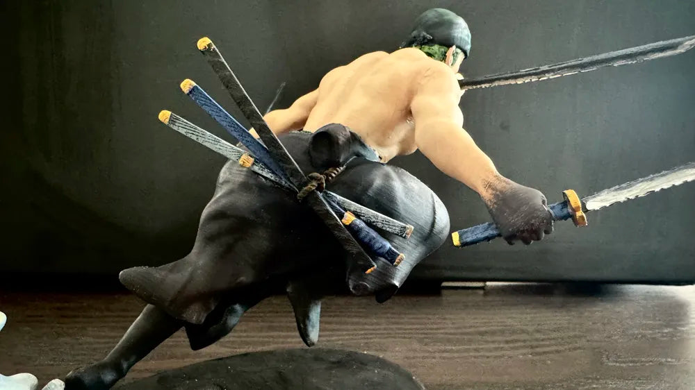 Roronoa Zoro Three-Sword Style Statue – One Piece Anime Figure