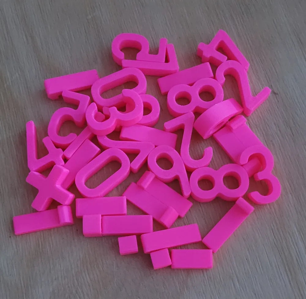 Number Calculation Puzzle – 3D Printed Arithmetic Learning Toy for Kids