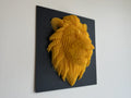 Lion Head Layered Sculpture Wall Art – 3D Printed Majestic King of Jungle