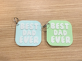 Best Dad Ever Keychain - Father's Day