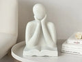 Stylish Book Decor Statue – 3D Printed Literary Home Figurine