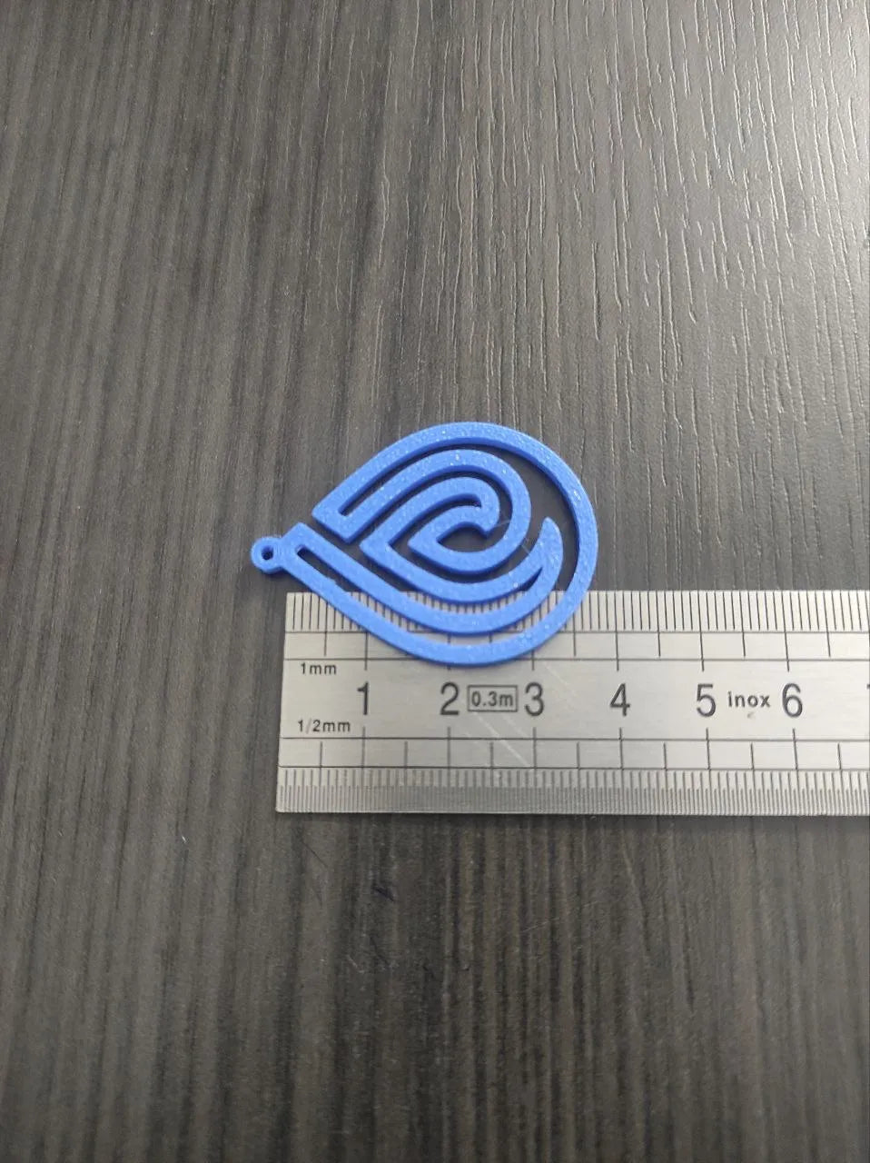 Ocean Spiral Earrings – 3D Printed Coastal Wave Jewellery