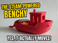 Putt Putt Benchy 3D Printed Toy Boat – Iconic Maker Bath Toy