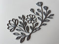 Floral Meadow Wall Decor Window Picture – 3D Printed Wildflower Botanical Art