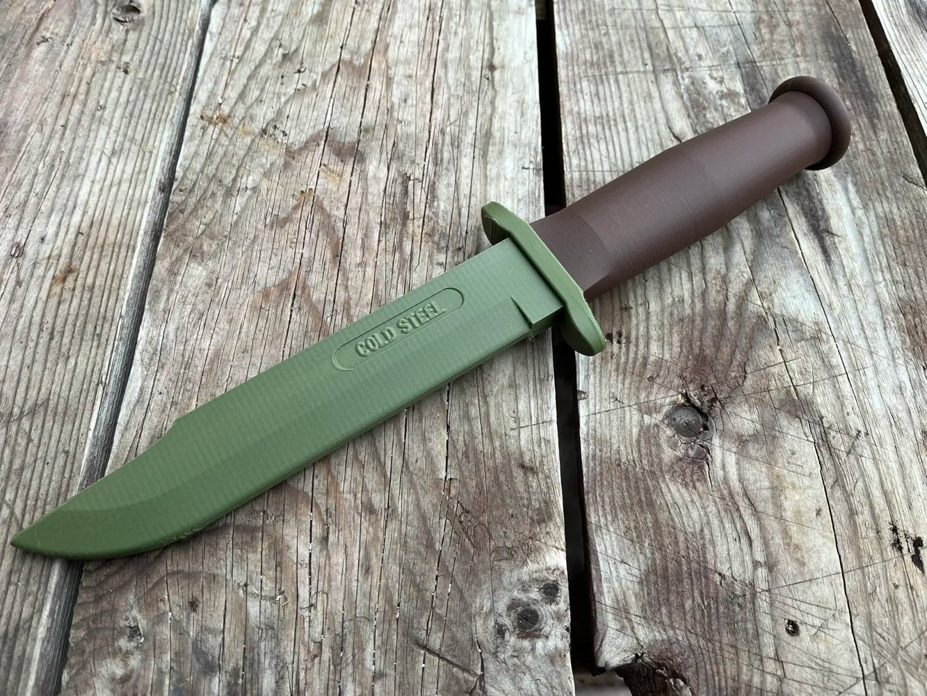 Cold Steel KA Bar Military Training Knife – 3D Printed Replica Trainer