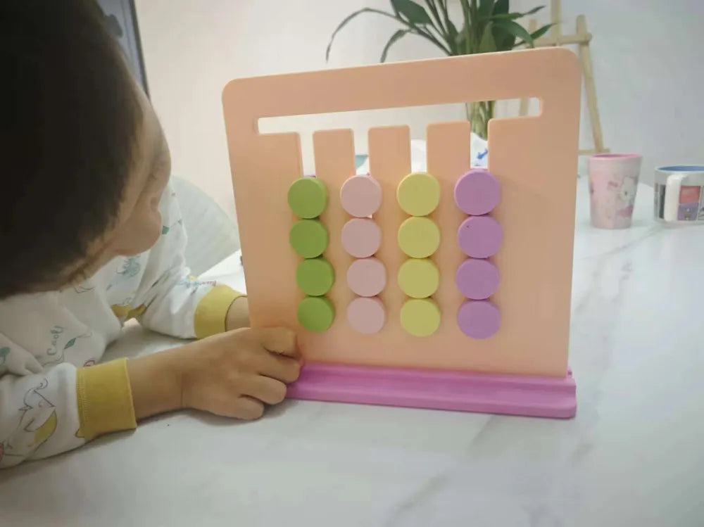 Shape Logic and Color Educational Toy – 3D Printed Montessori for Kids