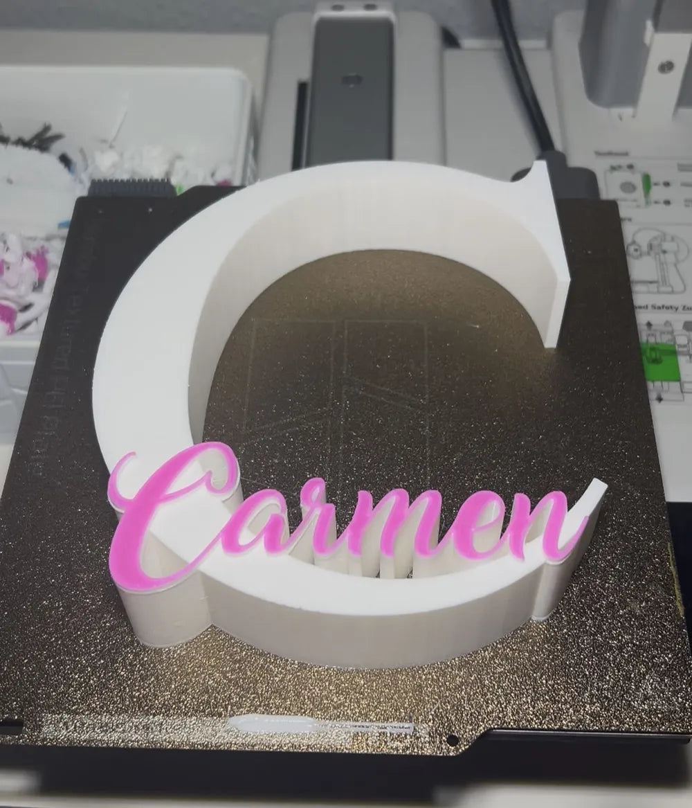 Customisable Name Letter Decor – 3D Printed Personalised Home Display