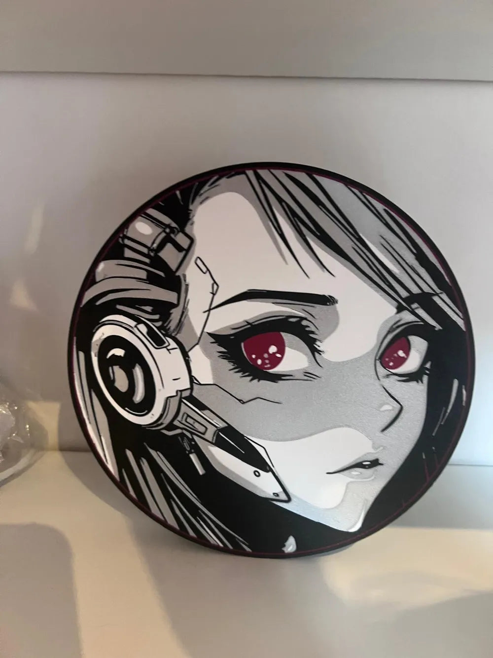 CyberGlow Anime Lamp – Neon Cyberpunk LED Desk Light