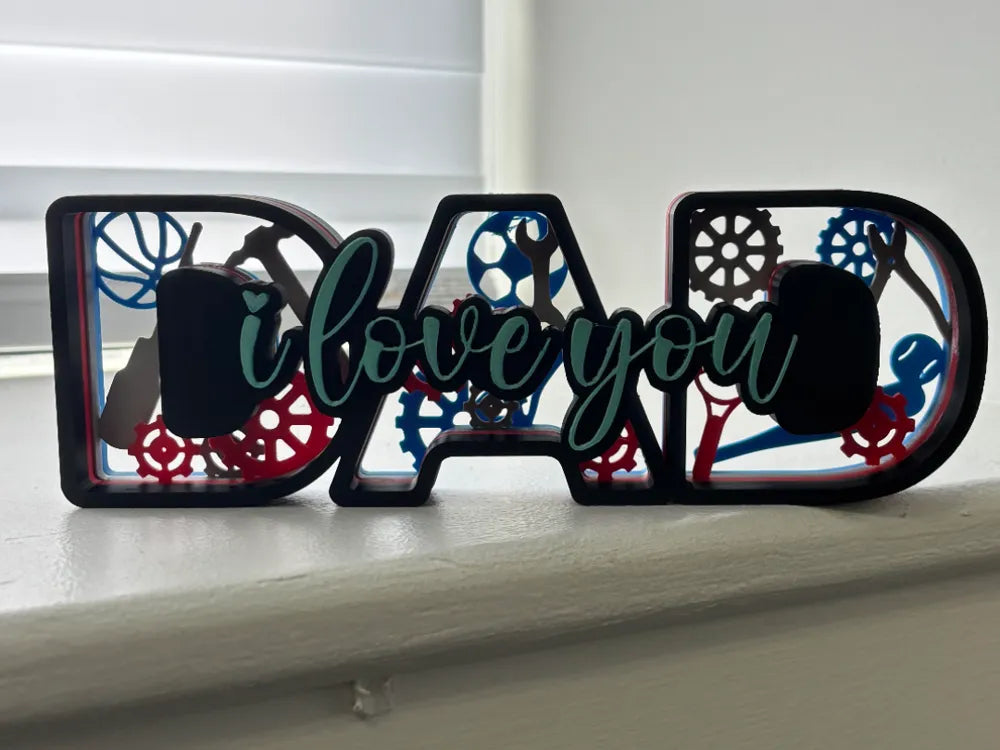 Father's Day Desk Gift Set – 3D Printed Curated Dad Workspace Set