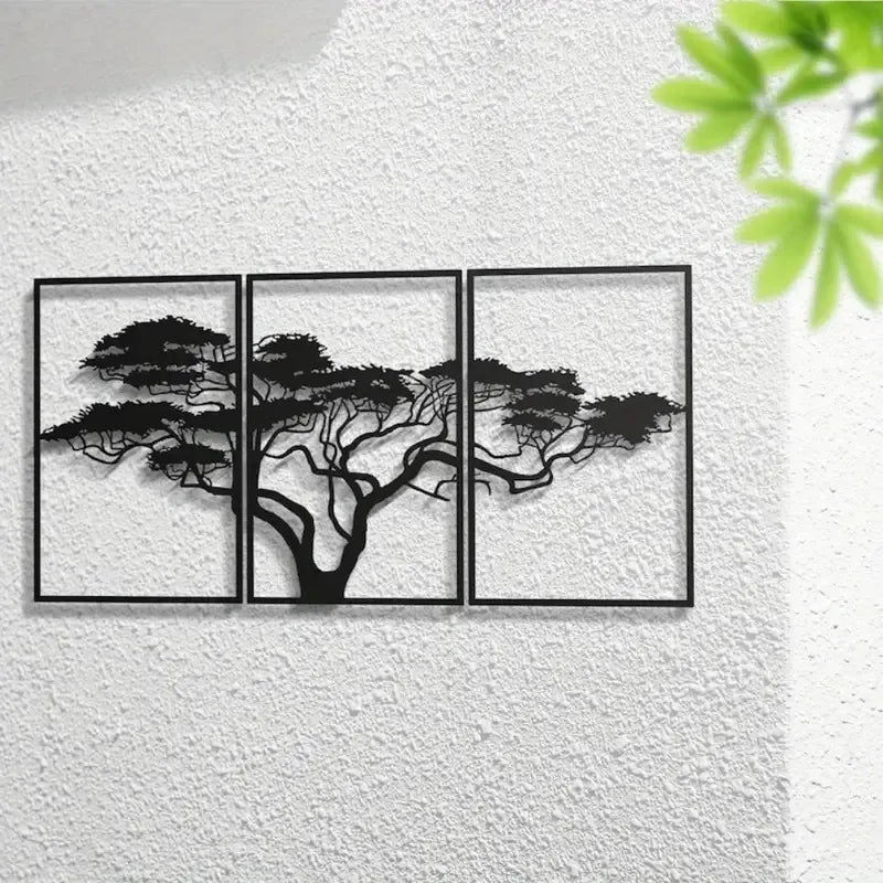 Tree Wall Art Decor – 3D Printed Nature-Inspired Branch Wall Sculpture