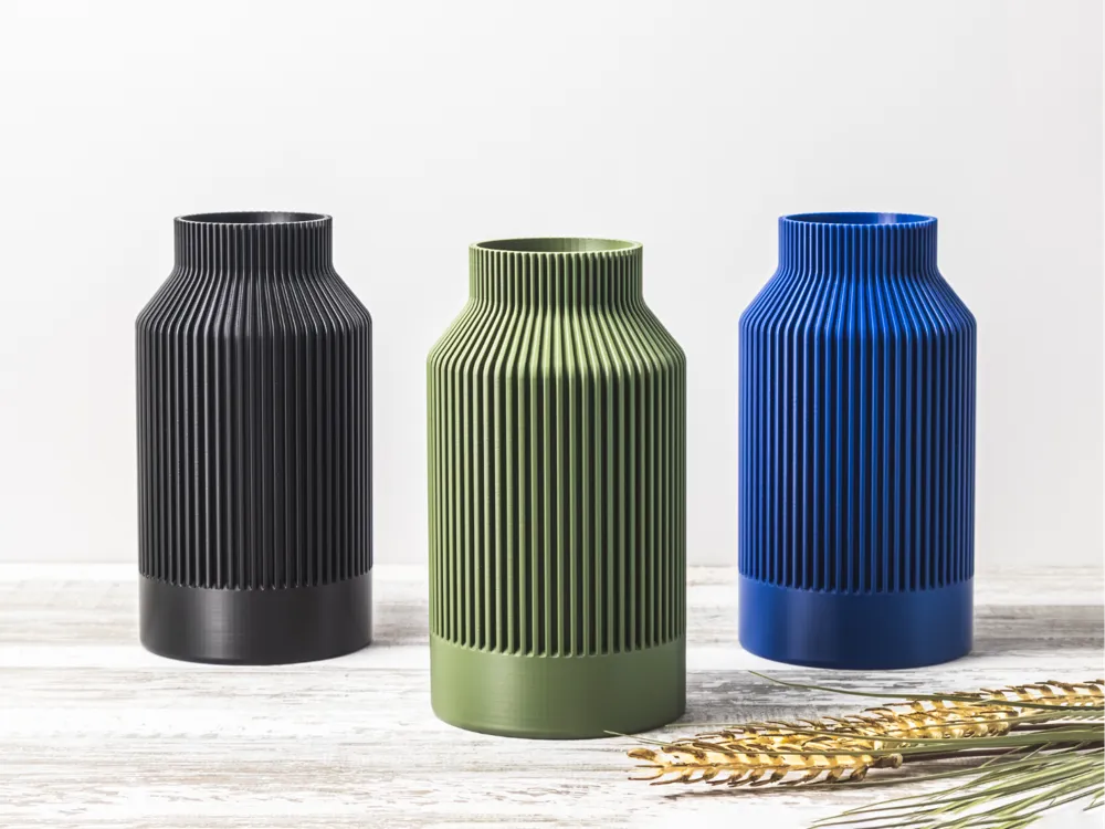 Modern Flower Vase Holder – 3D Printed Elegant Contemporary Vase