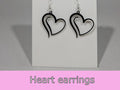 Heart Earrings – 3D Printed Classic Romantic Jewellery