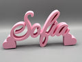 Parametric Decorative Name Sign – 3D Printed Sculptural Wall Art