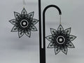 Hindu Night Celestial Earrings – 3D Printed Sacred Geometry Jewellery