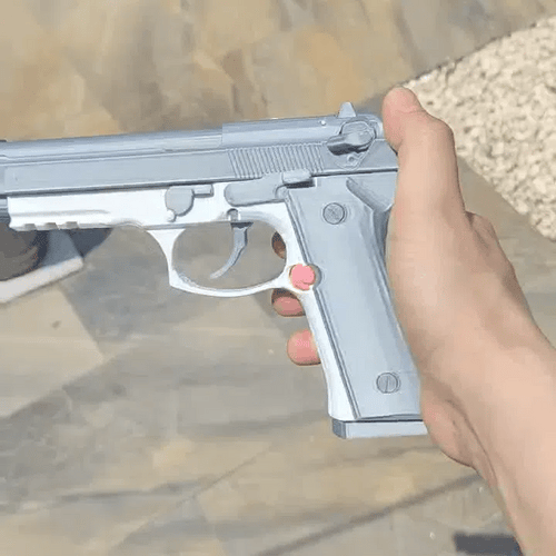 Beretta M9A3 Ejecting Shell Toy – 3D Printed Replica Action Toy Pistol