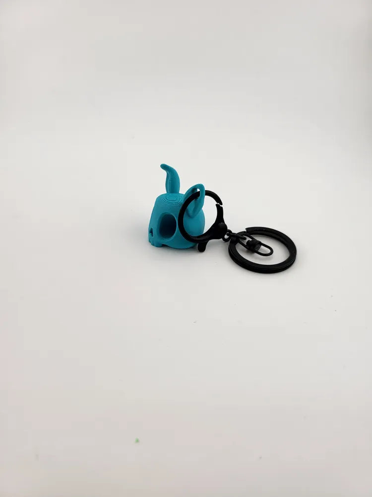 Bunny Skull Keychain skull kawaii charm