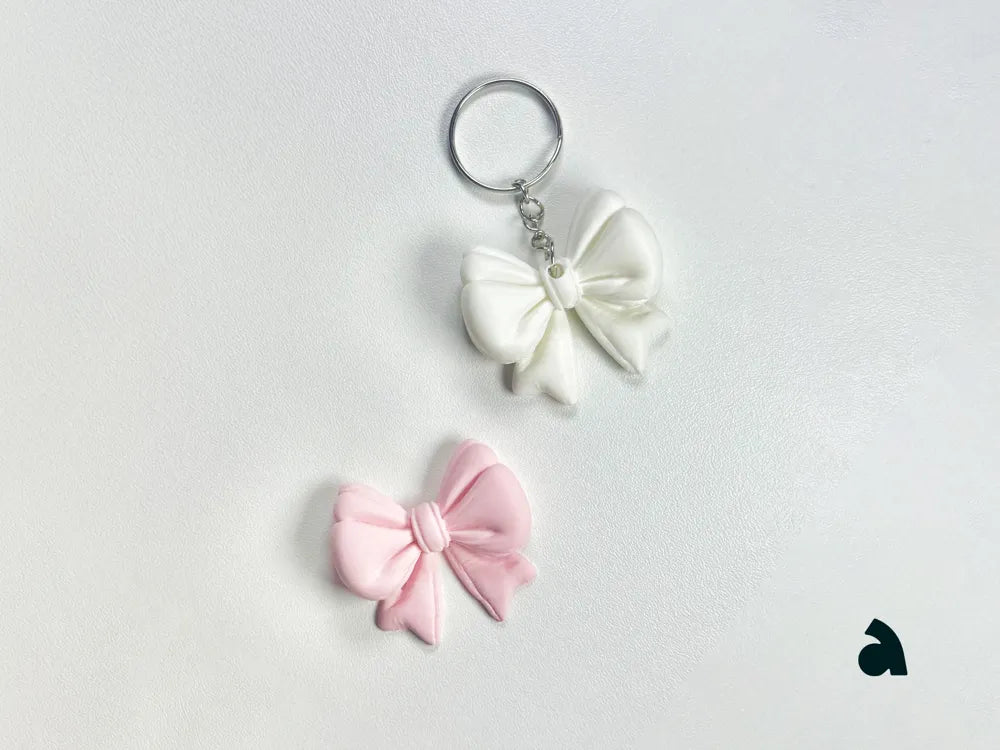 Ribbon Keychain & Fridge Magnets