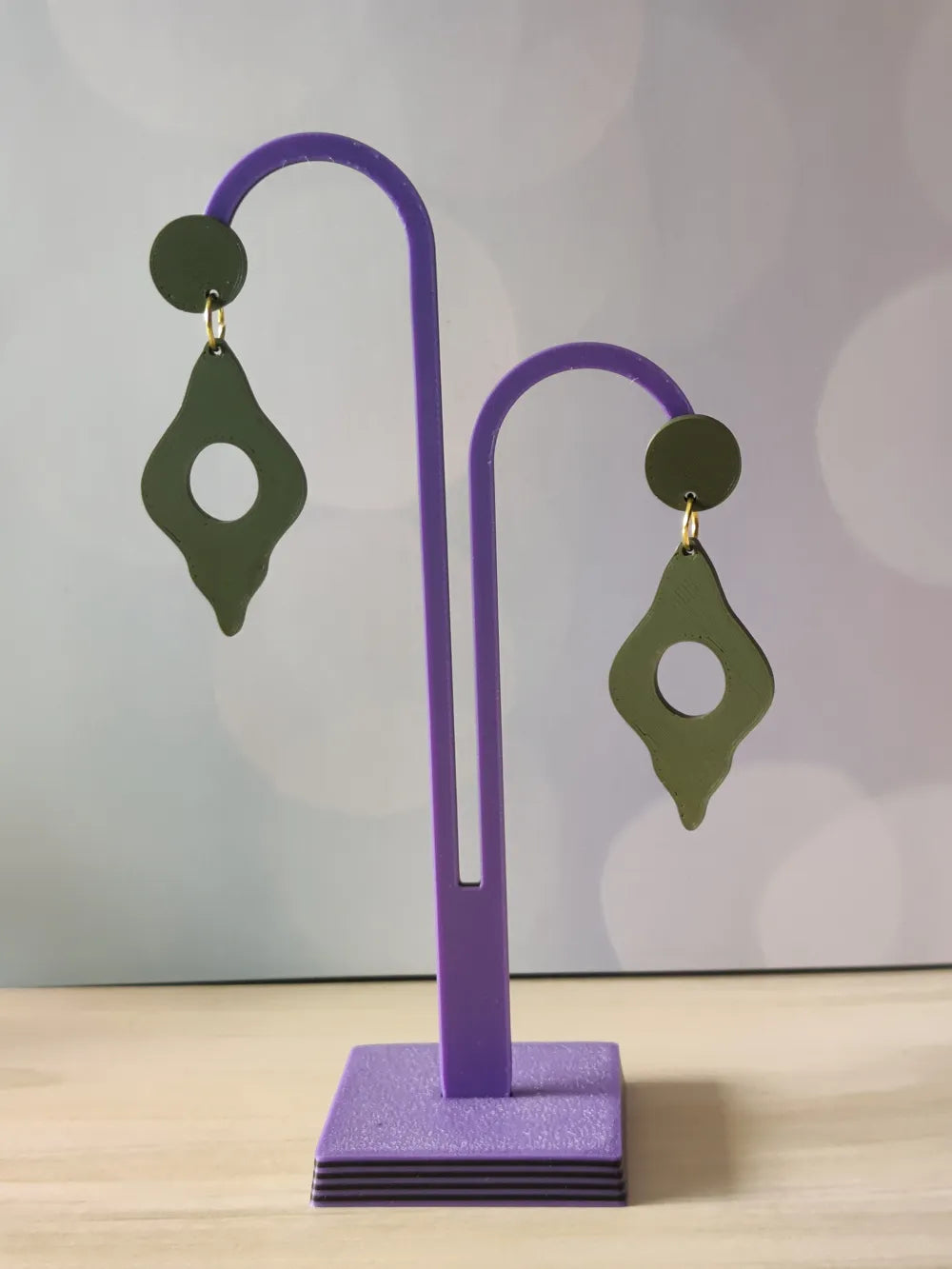 Teardrop Earrings – 3D Printed Classic Elegant Jewellery