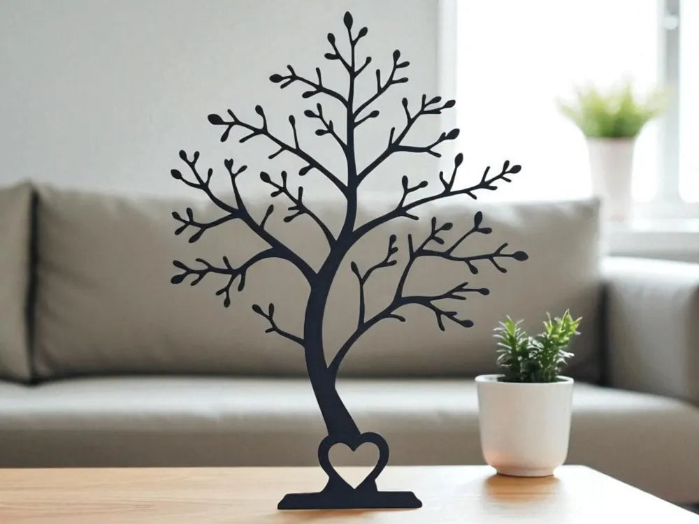 Minimalist Tree Decor – 3D Printed Nature-Inspired Sculptural Accent