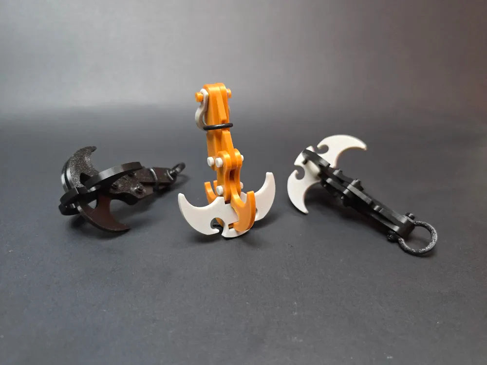 3D printed Multipurpose 3D Grip Hook by FOFUS