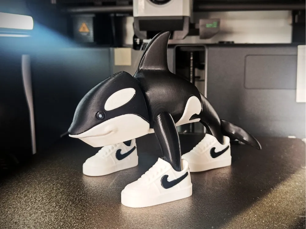 3D printed Orcalero Orcala articulated toy by FOFUS