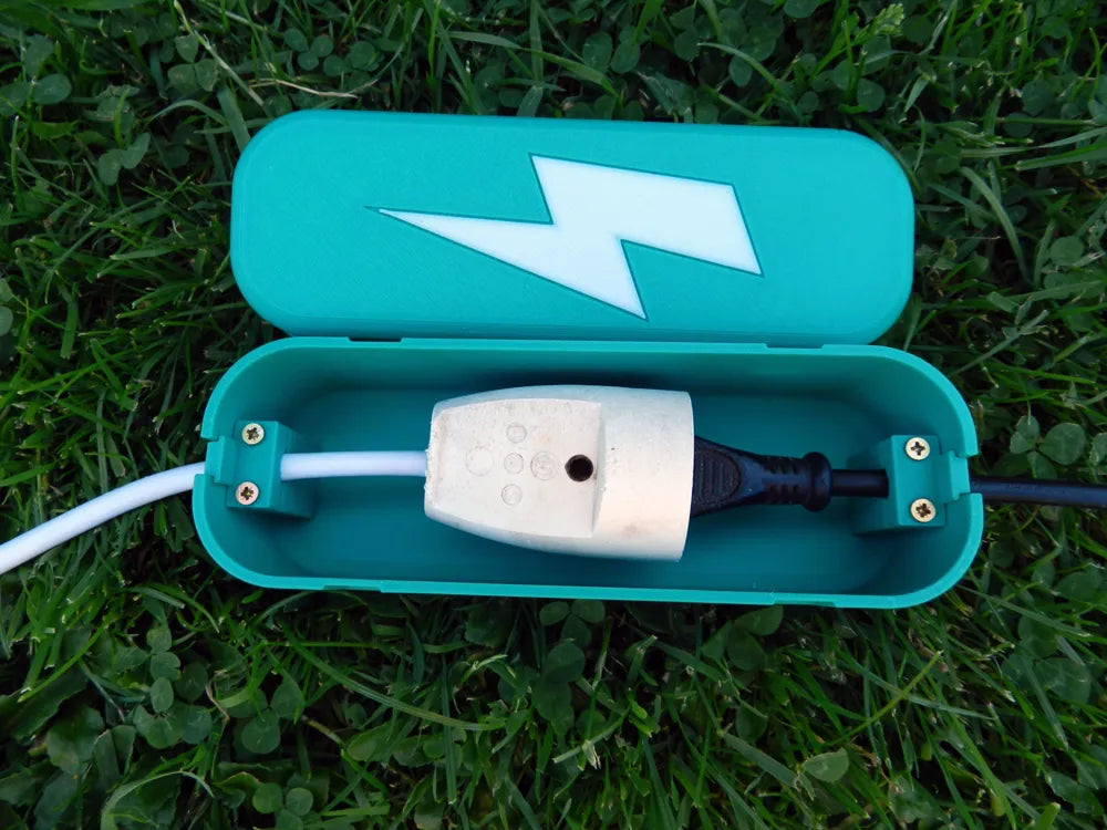 3D printed Power Plug Protector Box by FOFUS