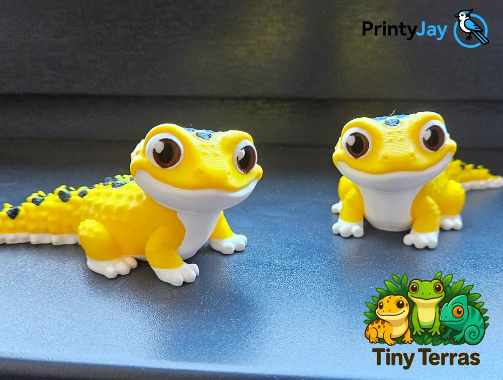 Cute Leopard Gecko - articulated model
