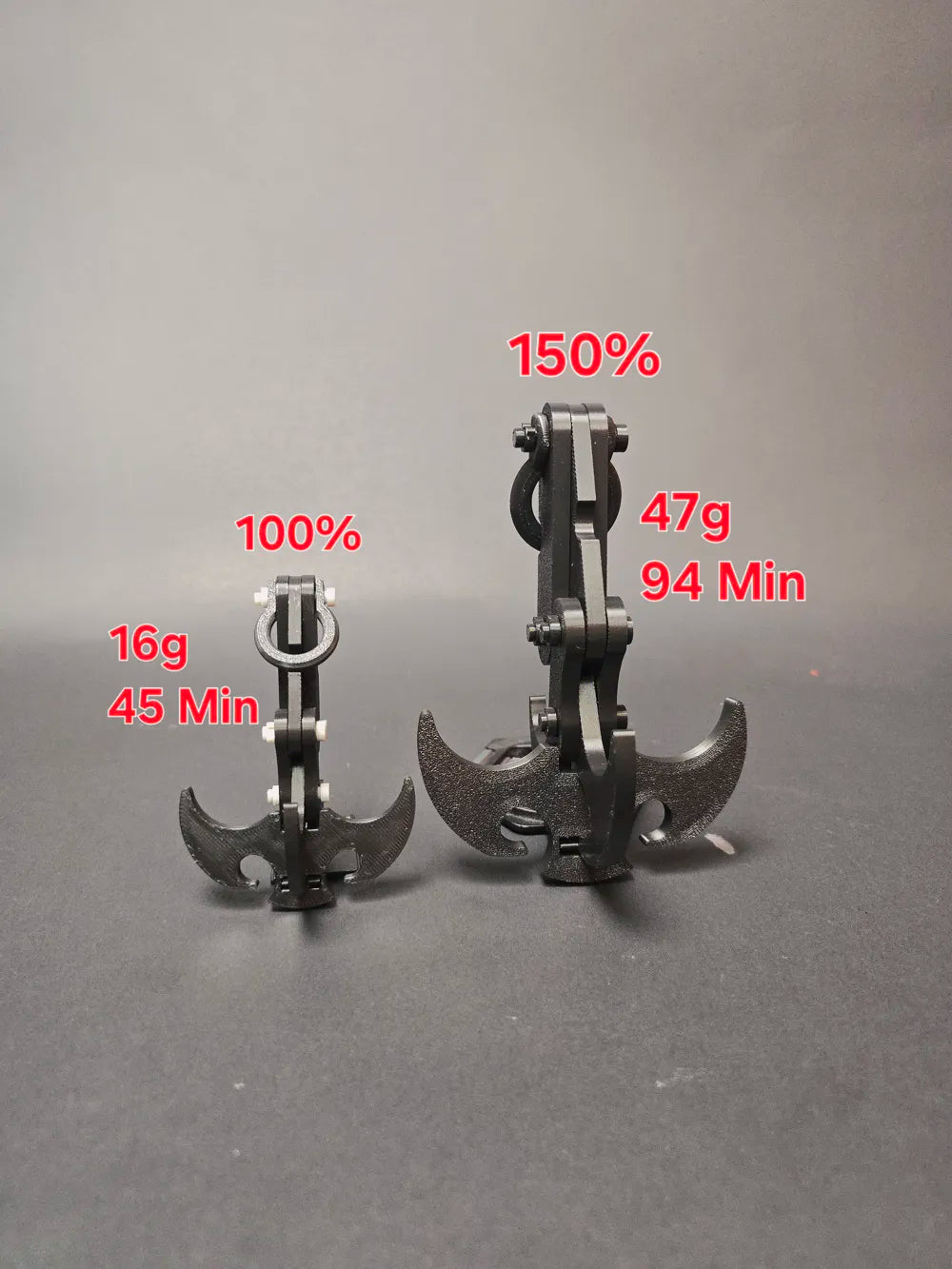 3D printed Multipurpose 3D Grip Hook by FOFUS