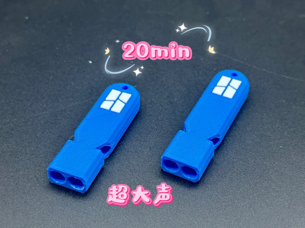 3D printed Extra-loud whistle by FOFUS